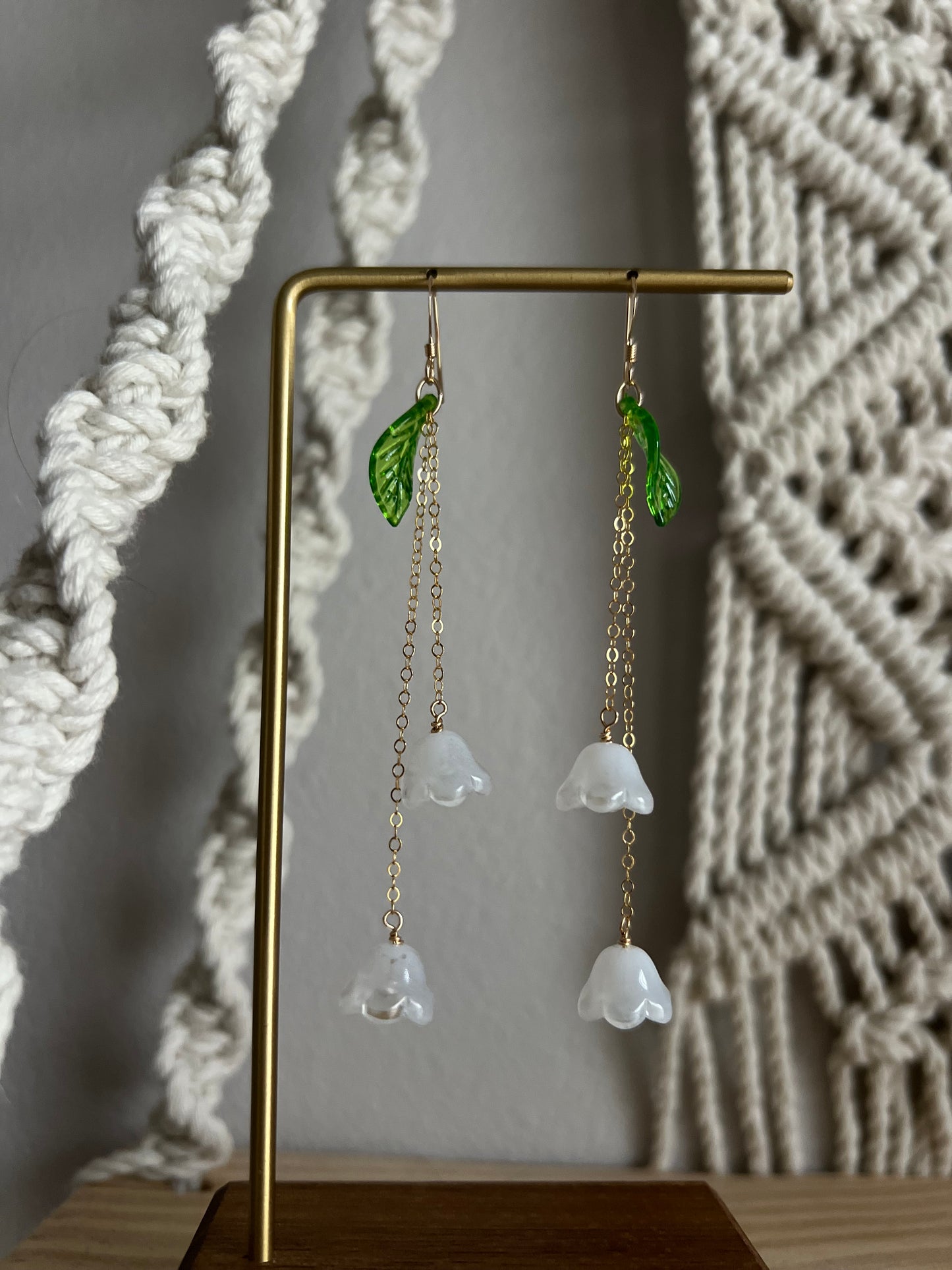 Flower Drop Earrings