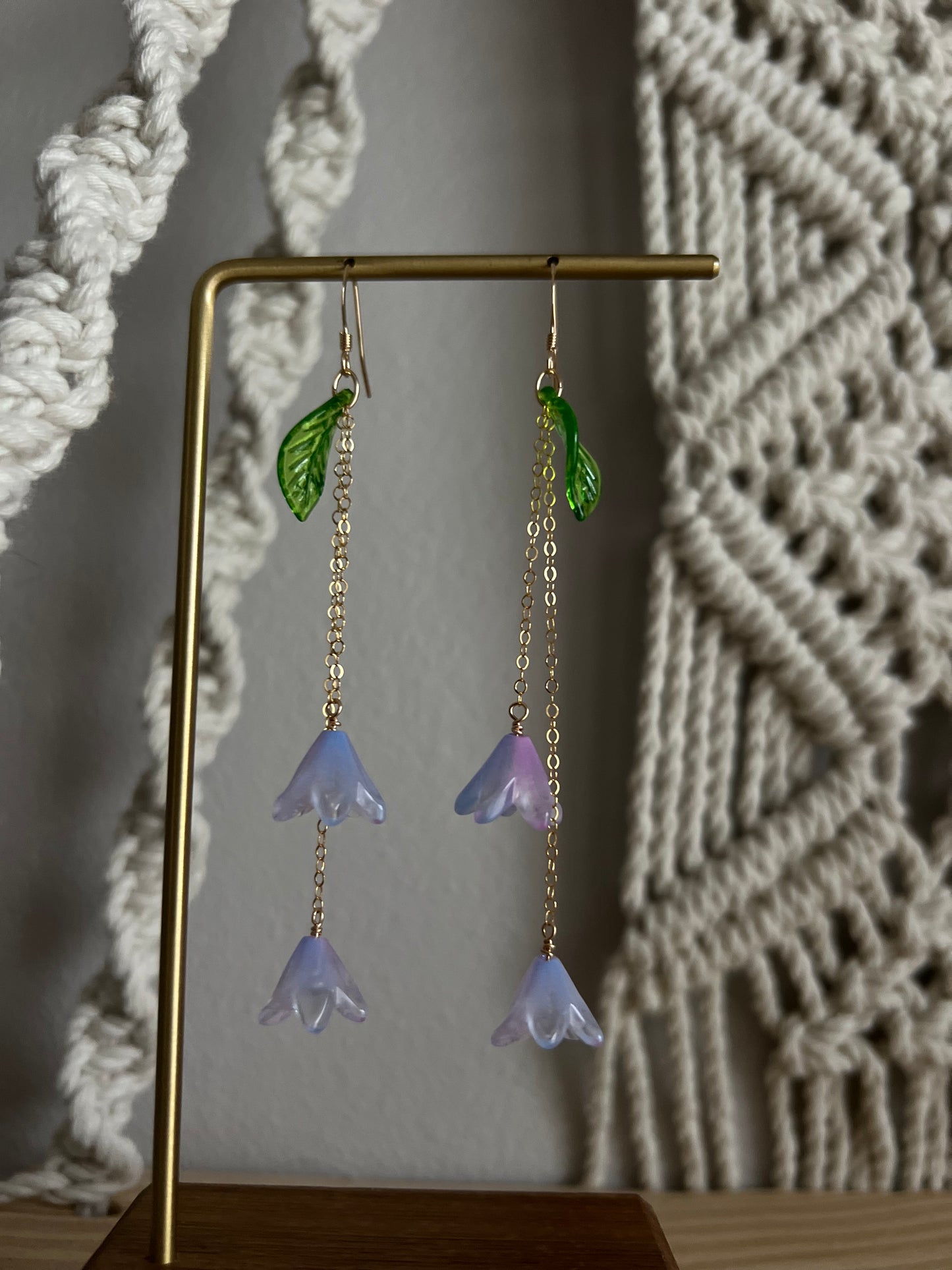 Flower Drop Earrings