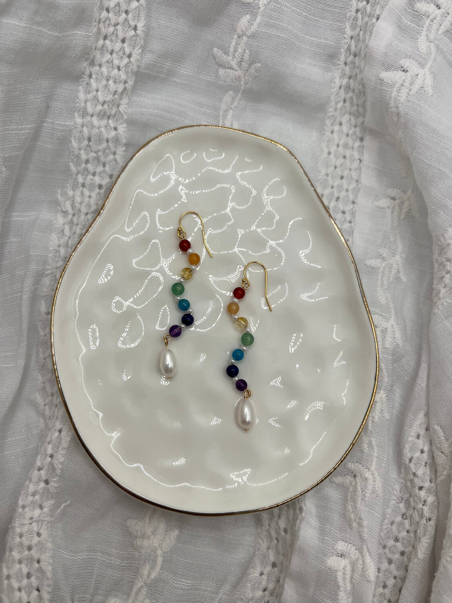 Tilde Iridescent Earrings