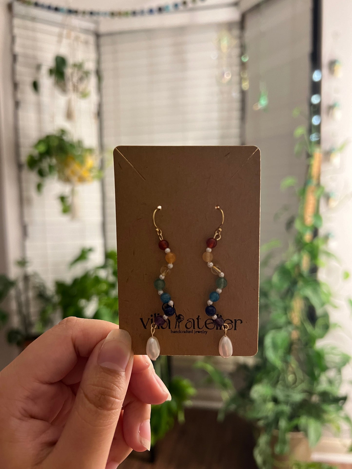 Tilde Iridescent Earrings