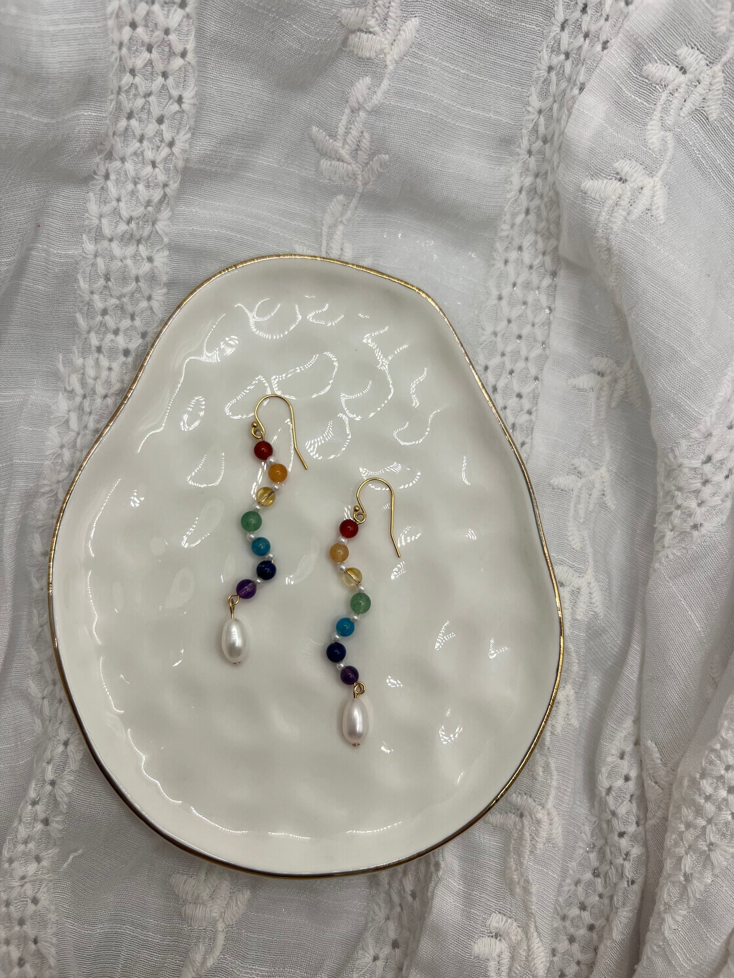 Tilde Iridescent Earrings