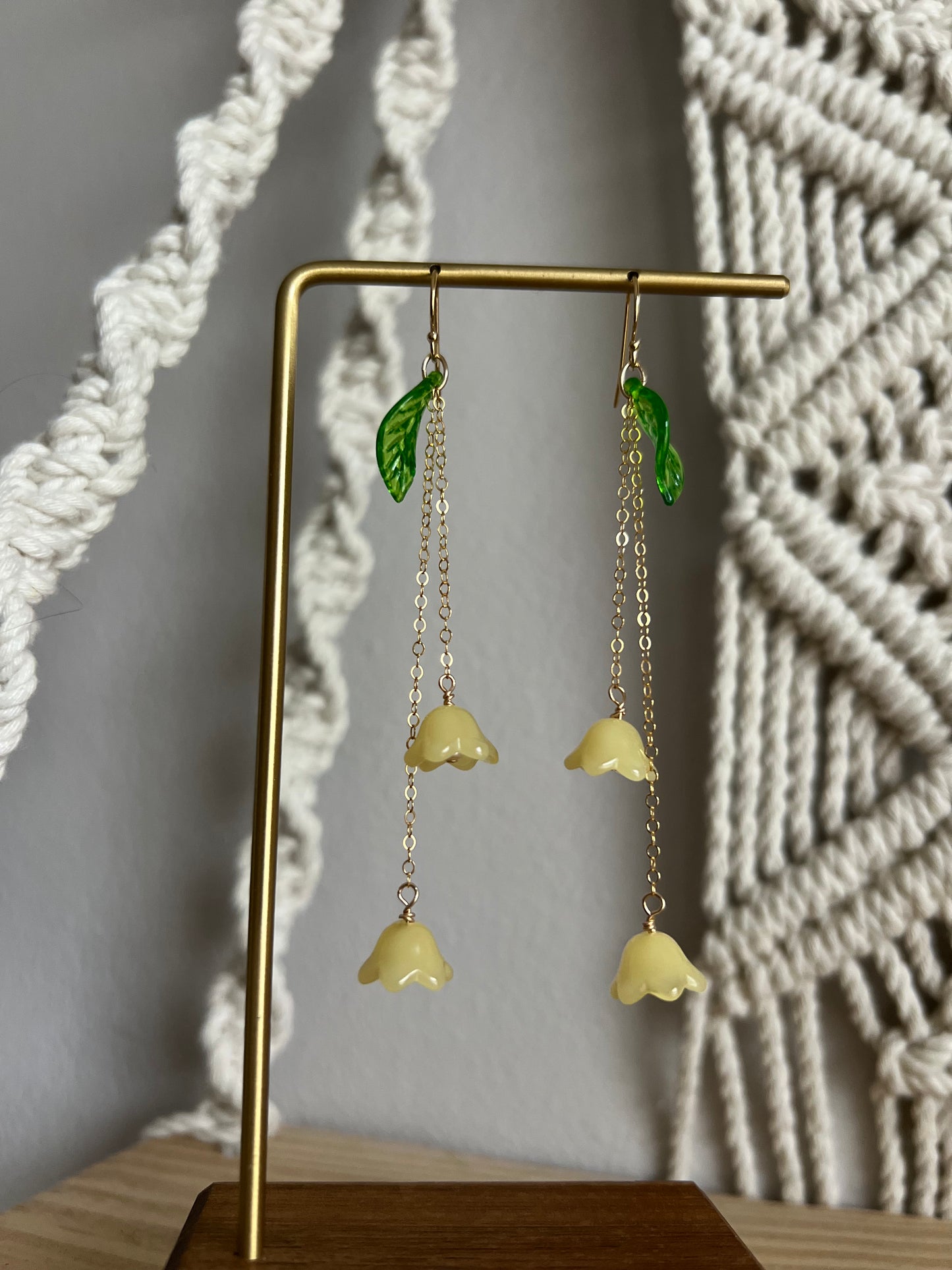 Flower Drop Earrings