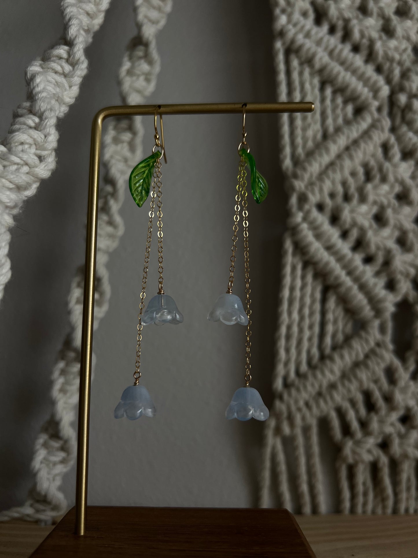 Flower Drop Earrings