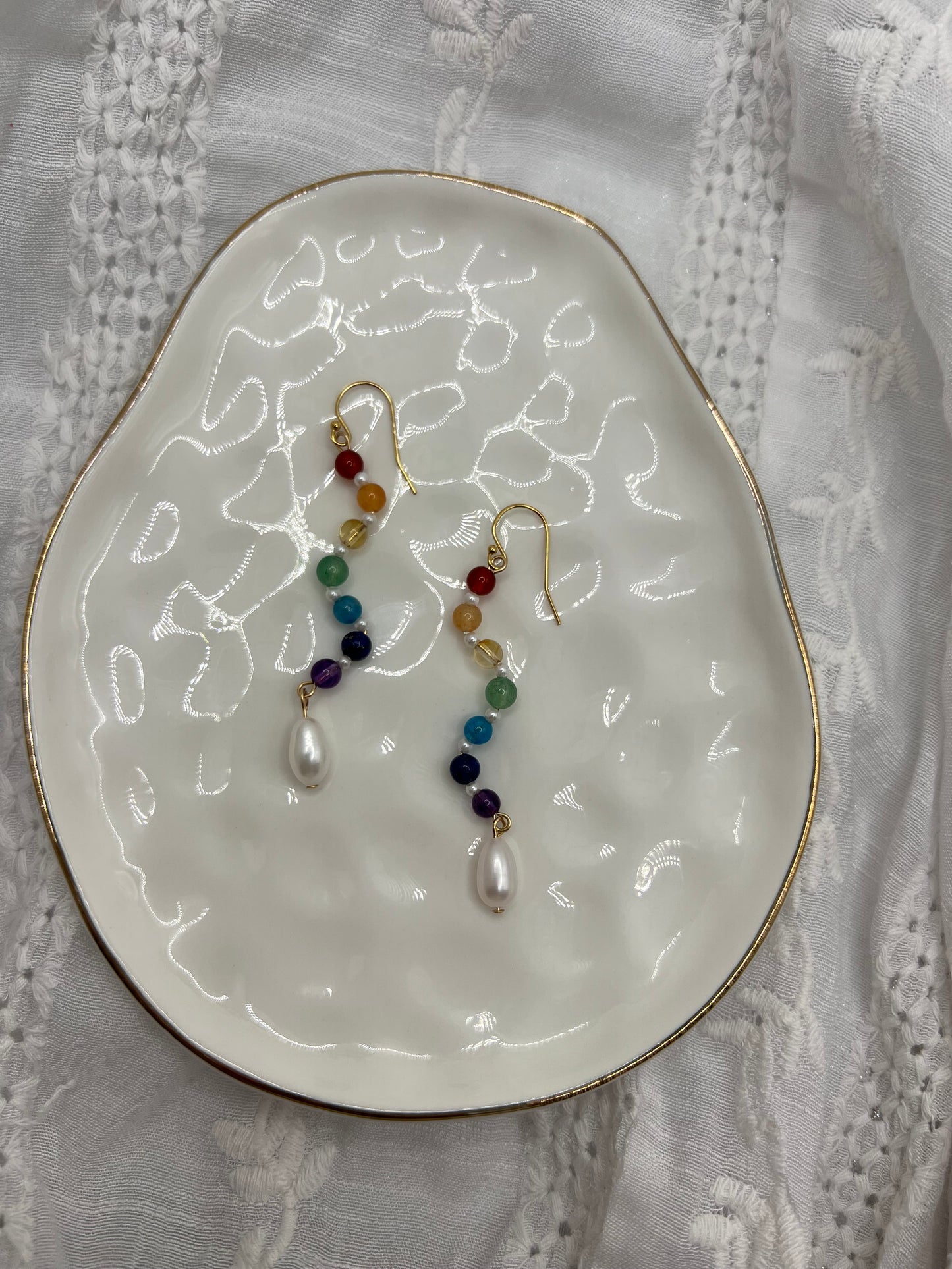 Tilde Iridescent Earrings