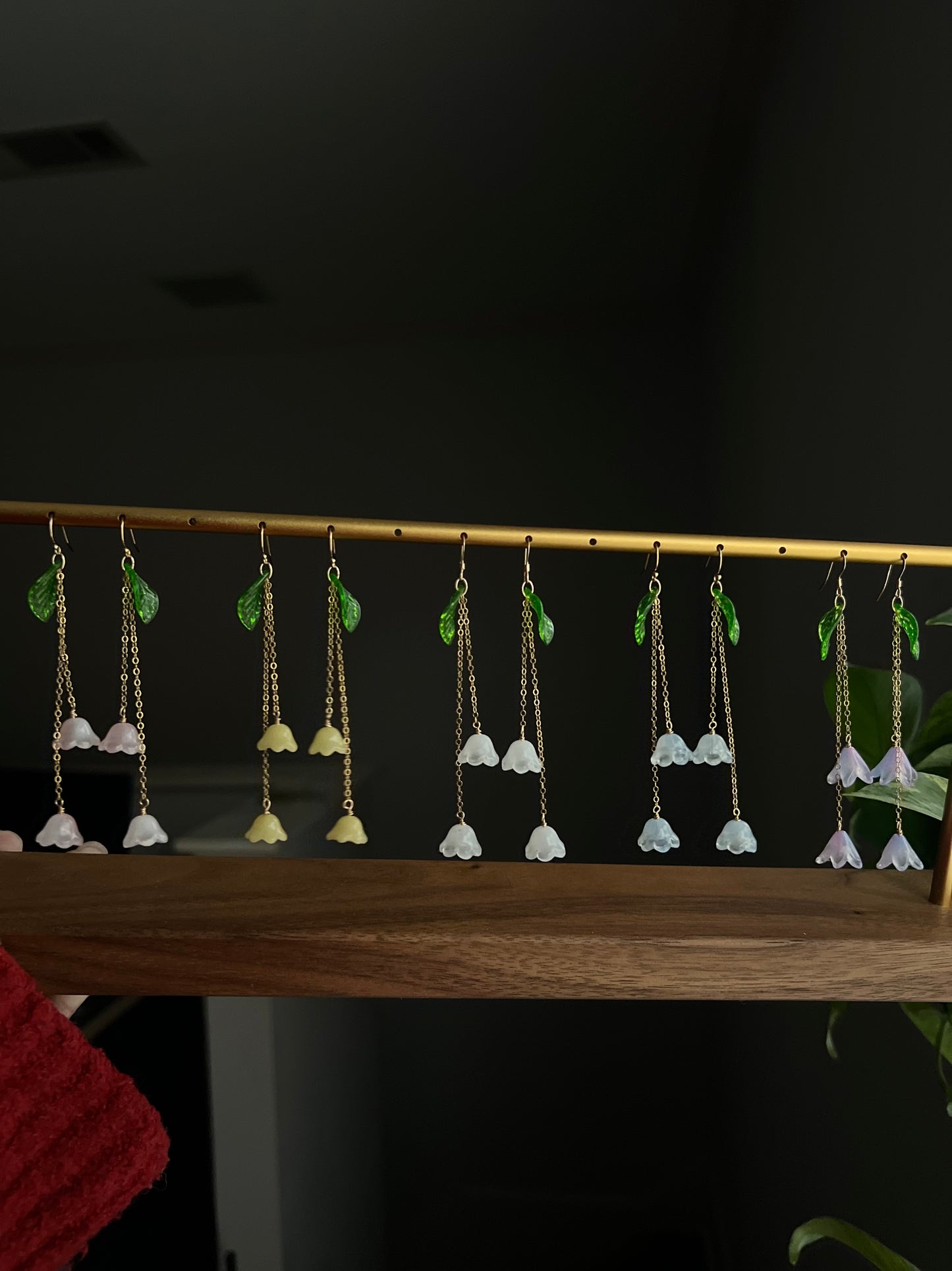 Flower Drop Earrings