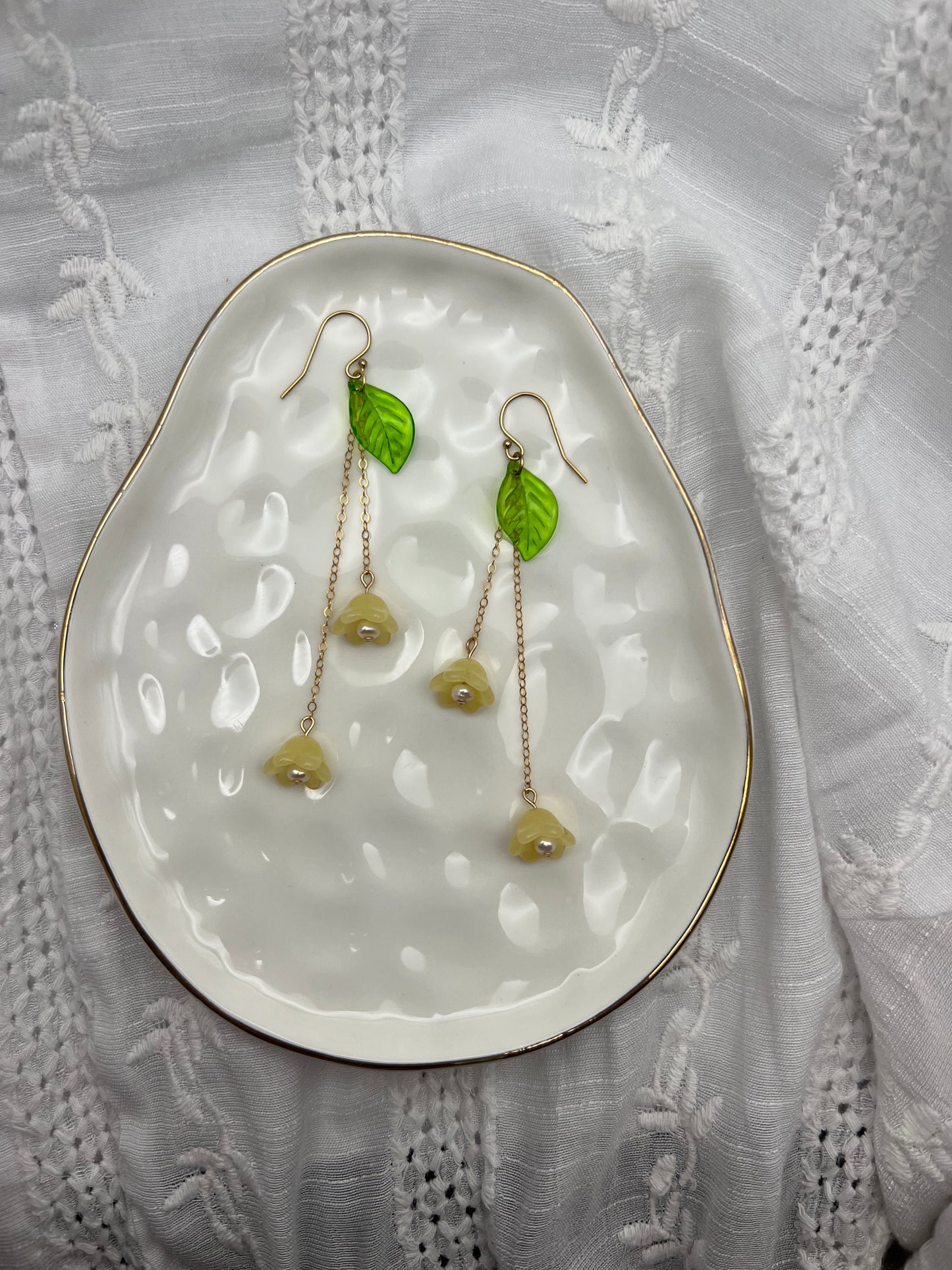 Blooming Drop Earrings