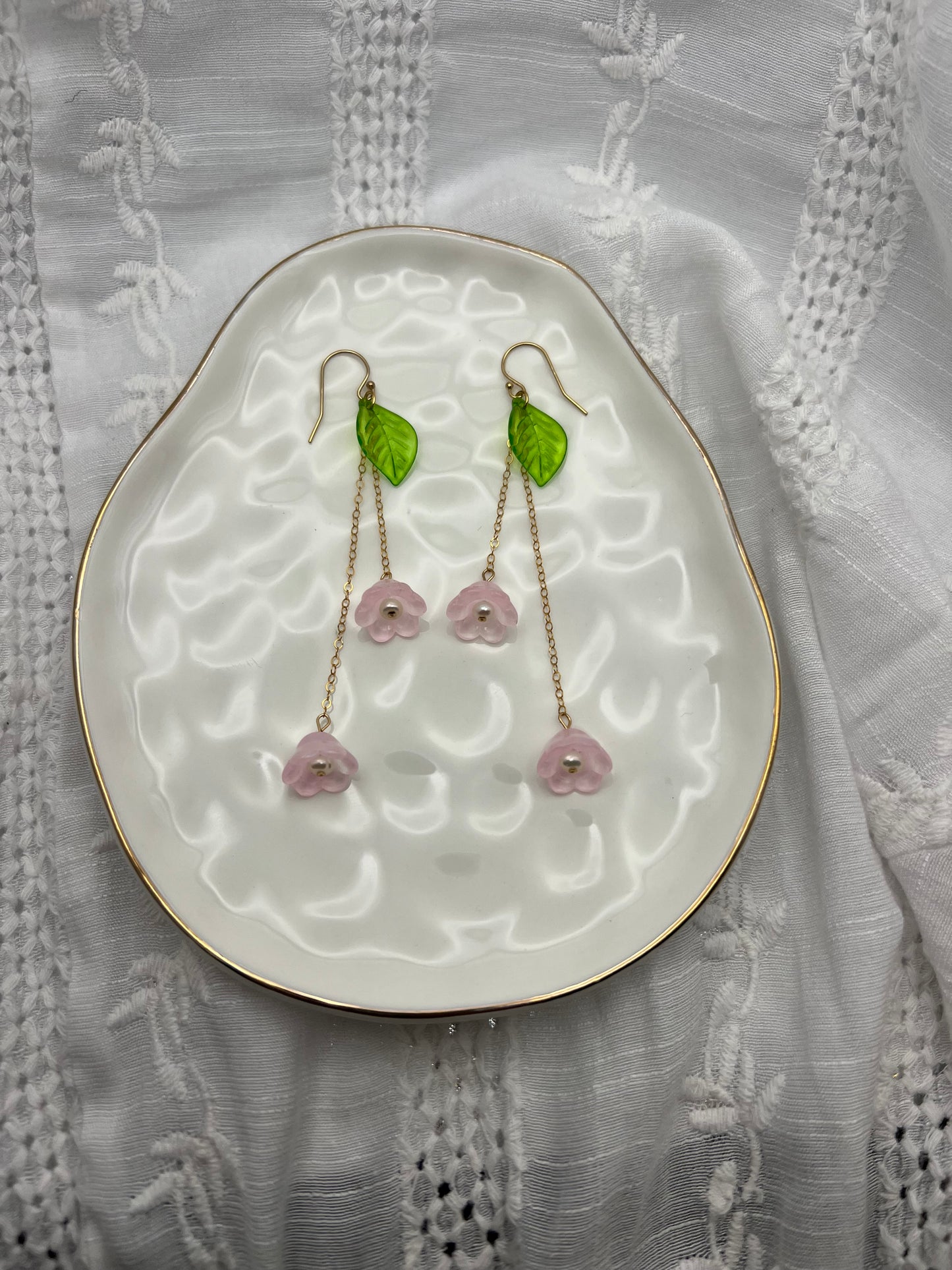 Blooming Drop Earrings