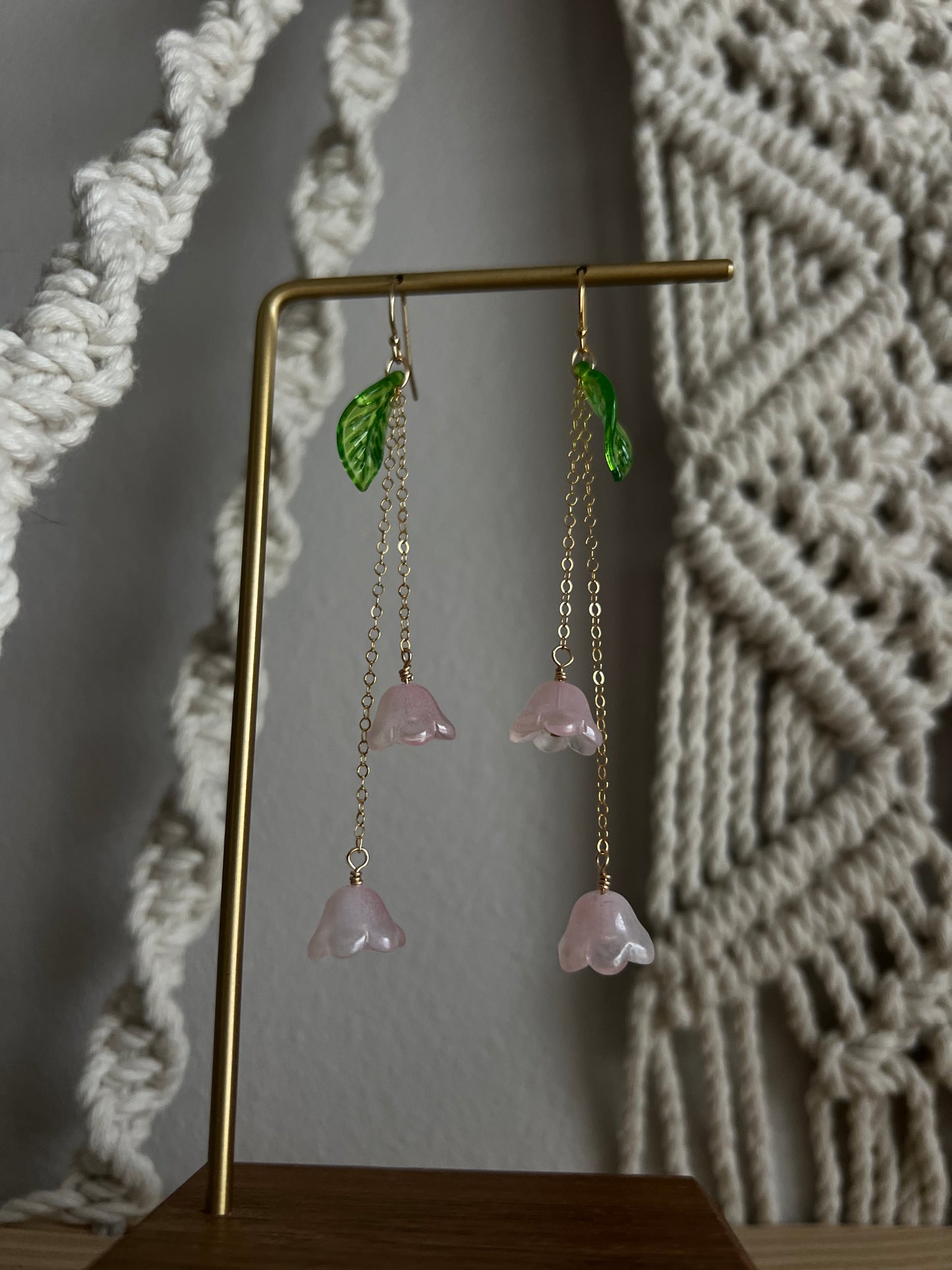 Flower Drop Earrings