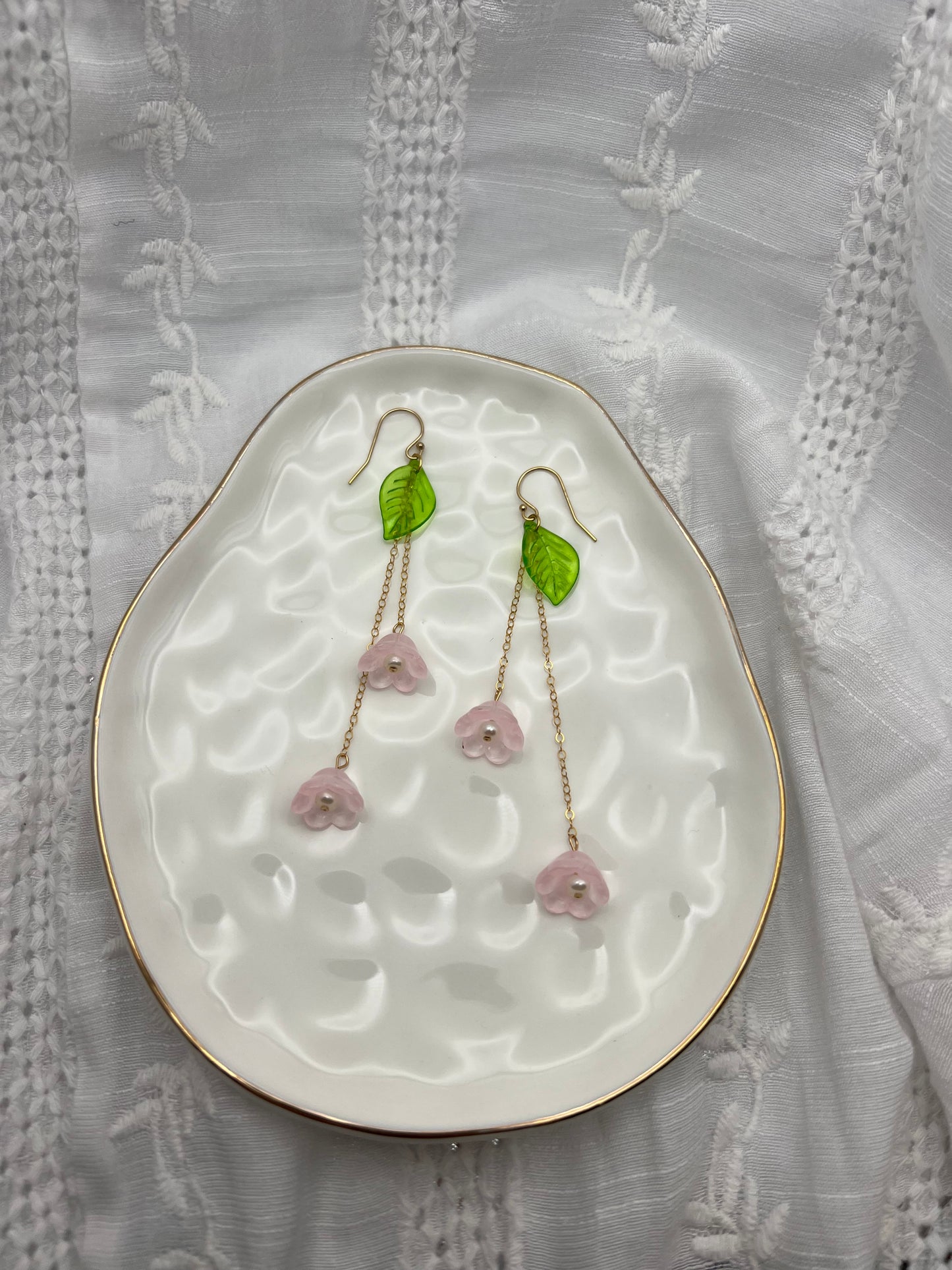 Blooming Drop Earrings