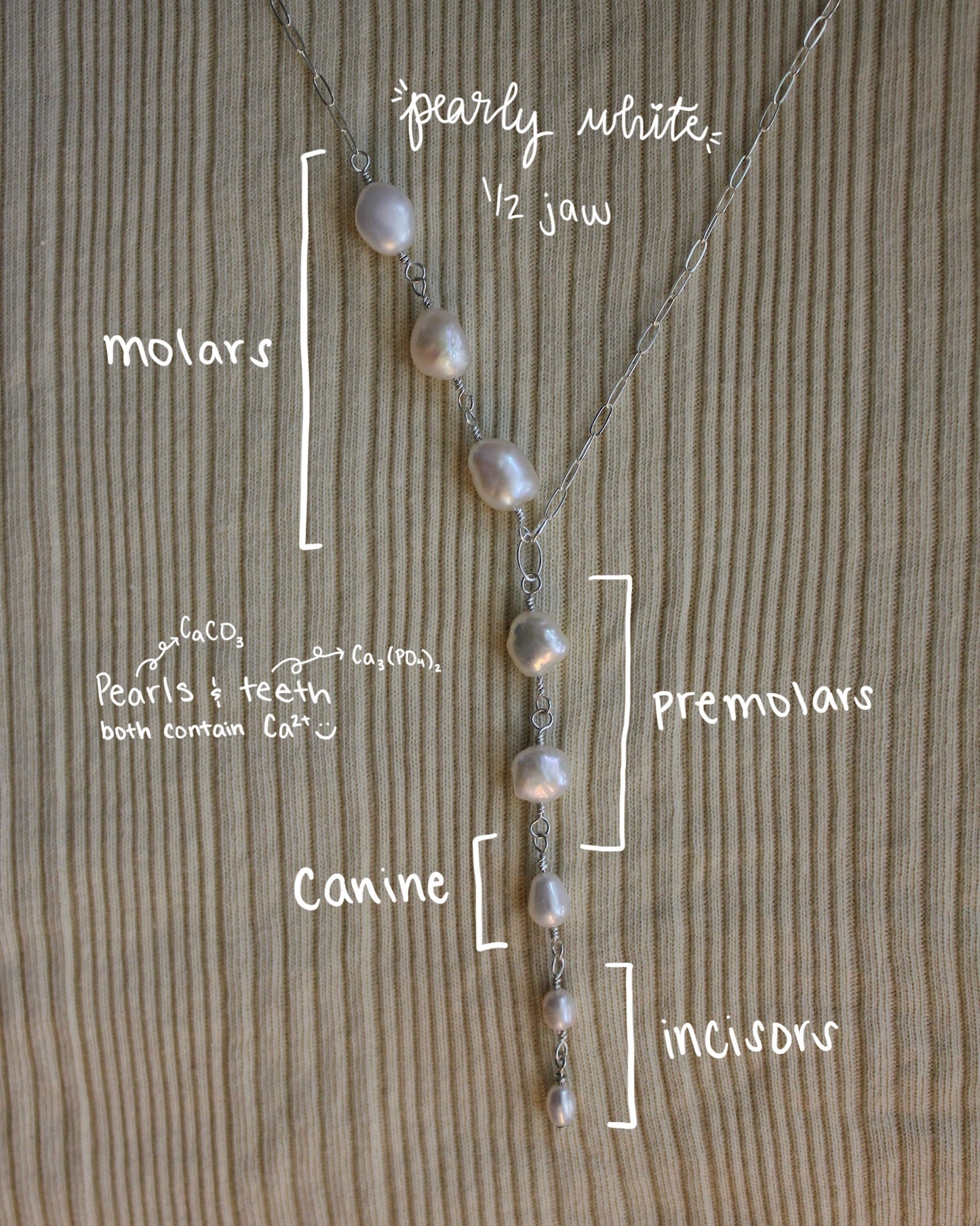 Pearly White Necklace