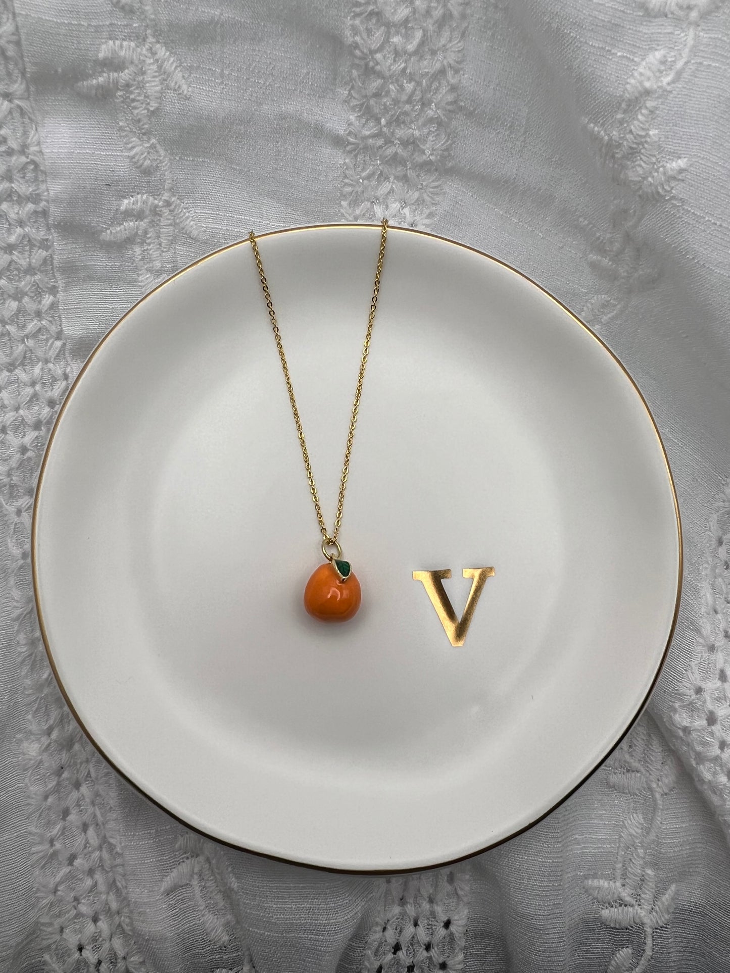 Fruit Charm Necklaces