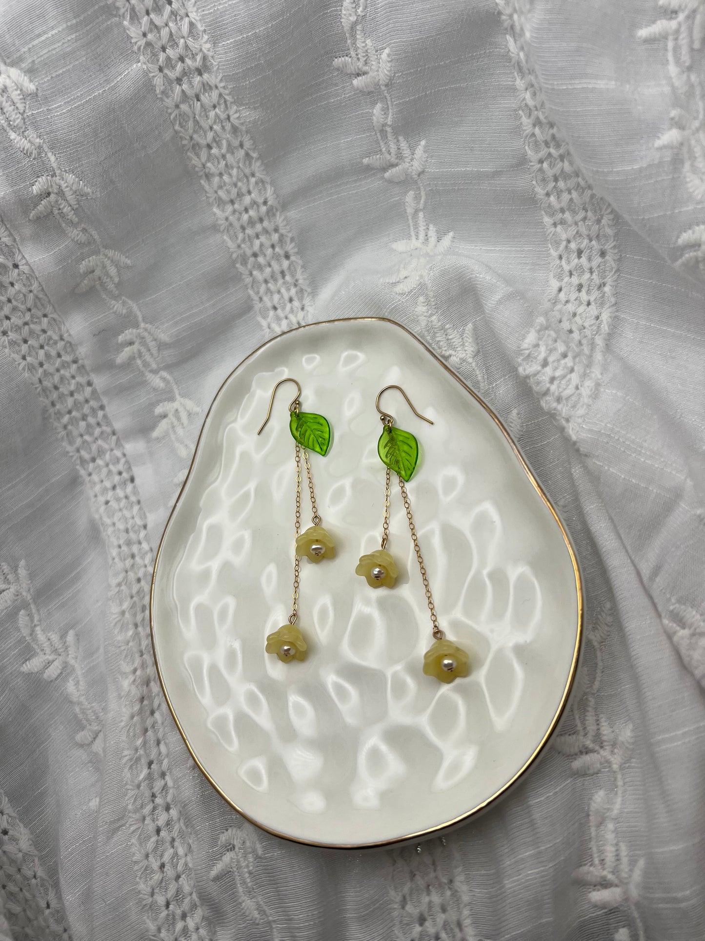 Blooming Drop Earrings