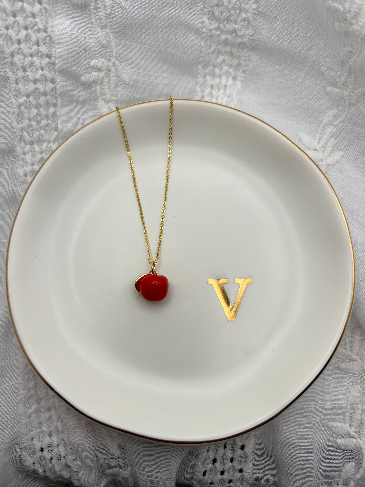 Fruit Charm Necklaces