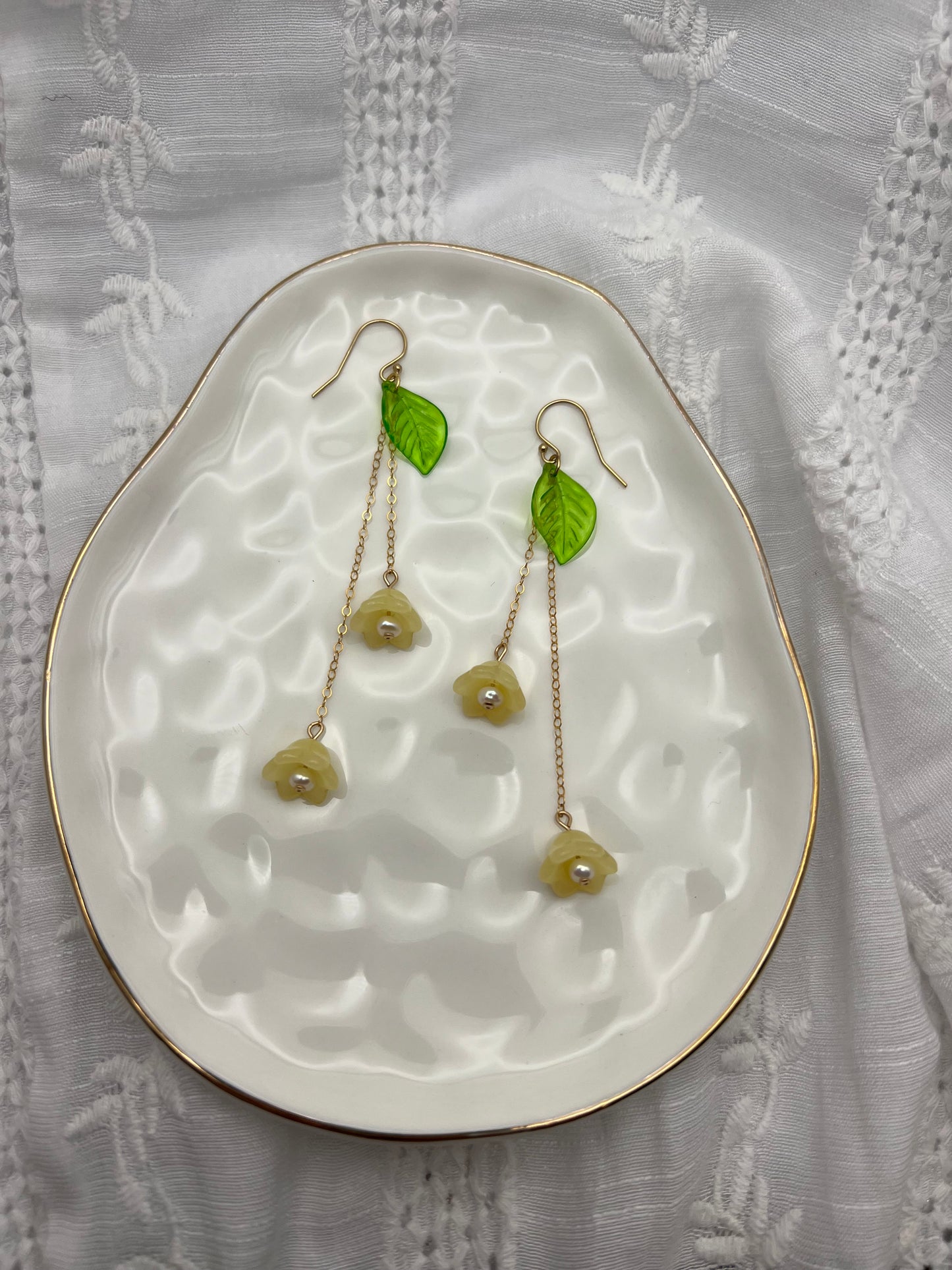 Blooming Drop Earrings